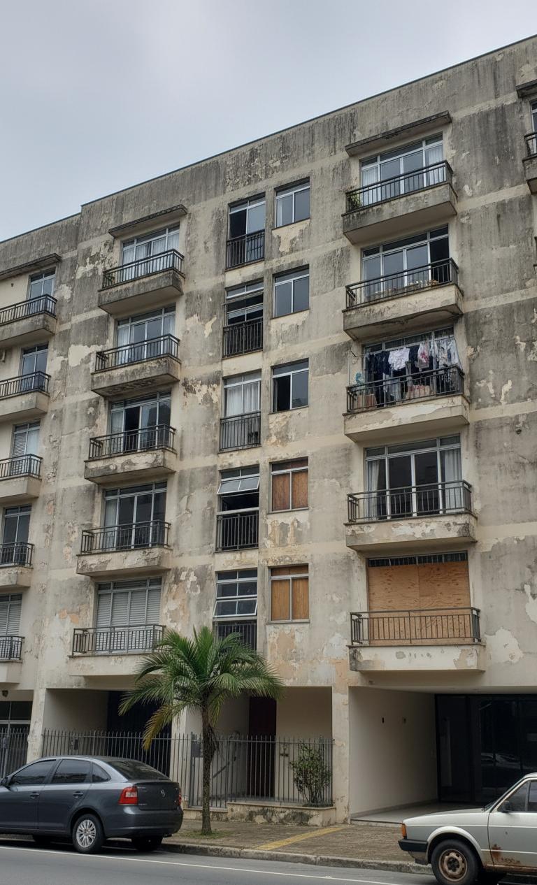 Edifício Antes da Pintura