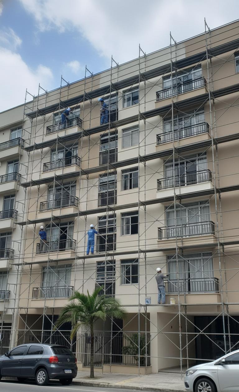 Edifício Depois da Pintura